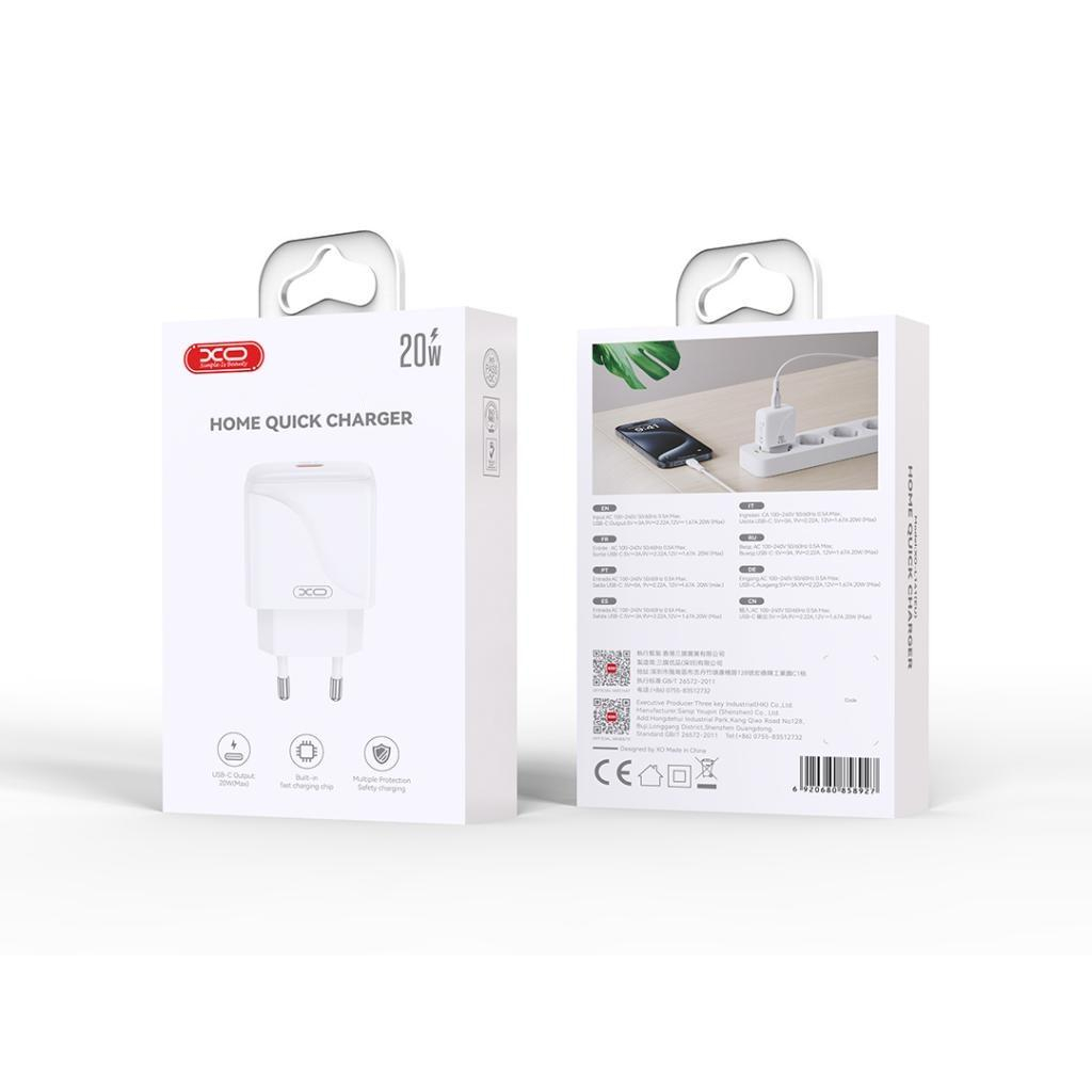 Зарядний пристрій XO USB-C PD20W (XO-QC41) - зображення 4