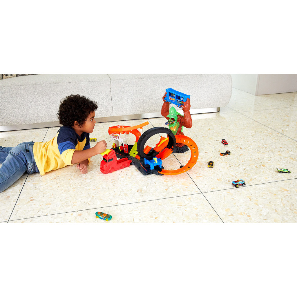 Автотрек Hot Wheels Напад токсичної горили (GTT94) - изображение 8