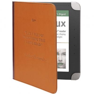 Чохол до електронної книги Pocketbook PB801 brown/grey (PBPUC-8-BR-BK) - зображення 2