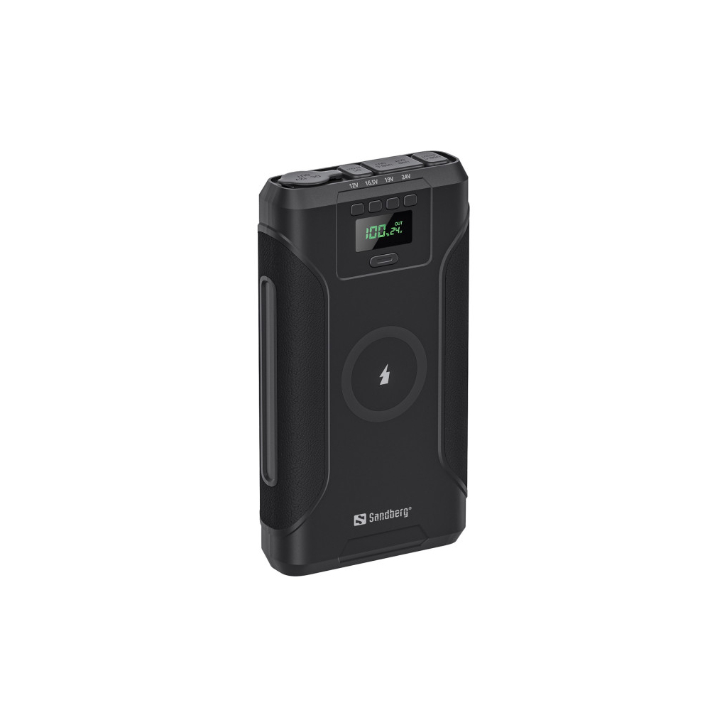 Батарея універсальна Sandberg 76800mAh Survivor 7in1 DC/91W, PD/100W, Cigar Lighter/120W, QI-15W, power-through (421-15) - зображення 3