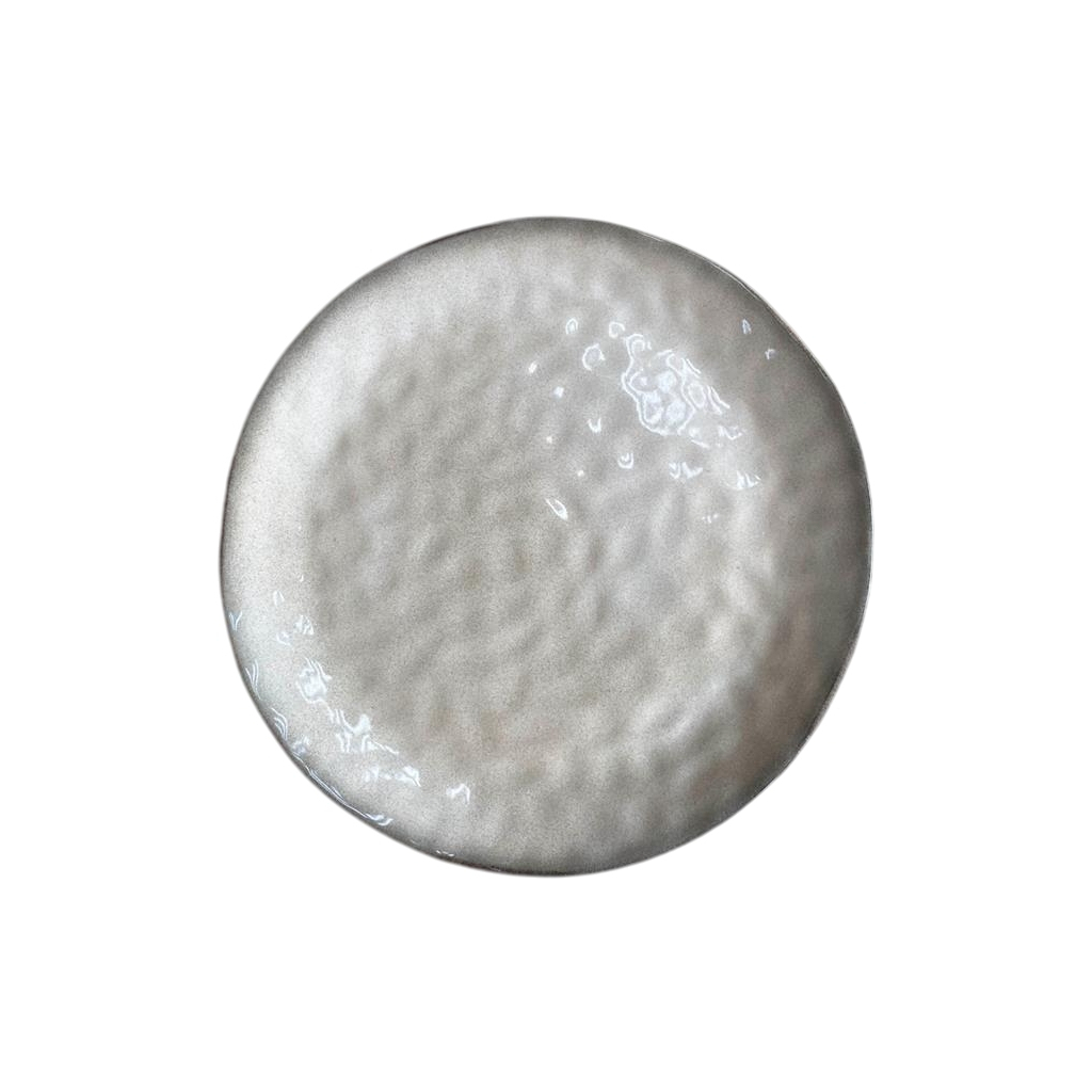 Тарілка Ardesto Umbria, 27см, кераміка, сірий світлий (AR2927UG) - зображення 1