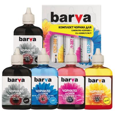 Чорнило Barva Canon PGI-425PGBK + CLI-426BK/C/M/Y (5x90 г) SET (CPGI425-5-090-MP) - зображення 1