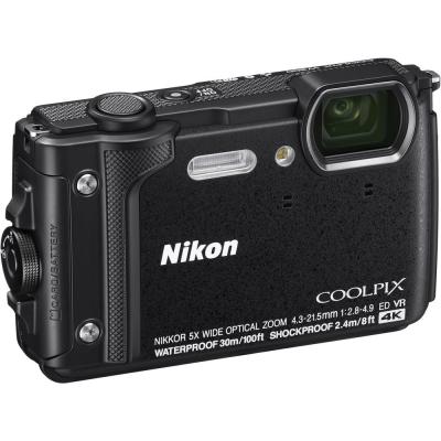 Цифровий фотоапарат Nikon Coolpix W300 Black (VQA070E1) - зображення 3