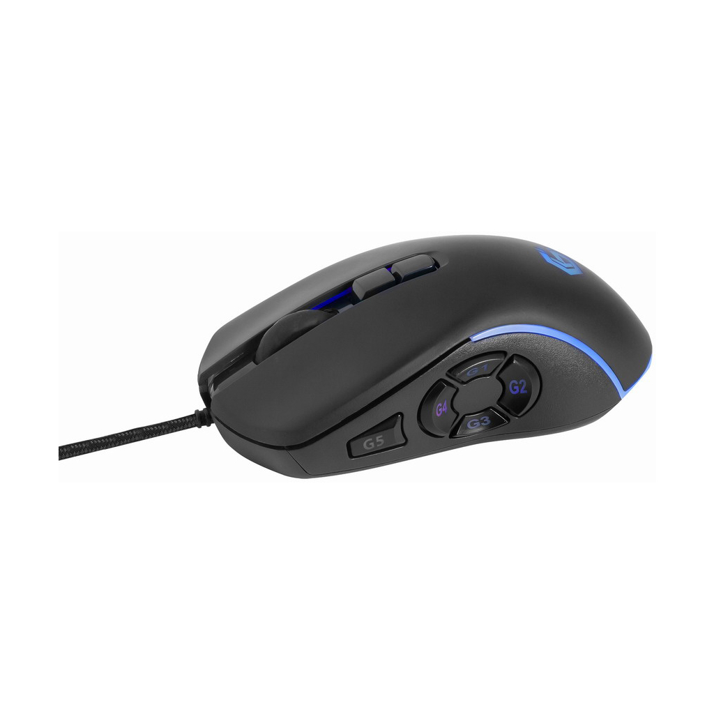 Мишка Gembird Ragnar RX500 USB RGB Black (MUSG-RAGNAR-RX500) - зображення 1