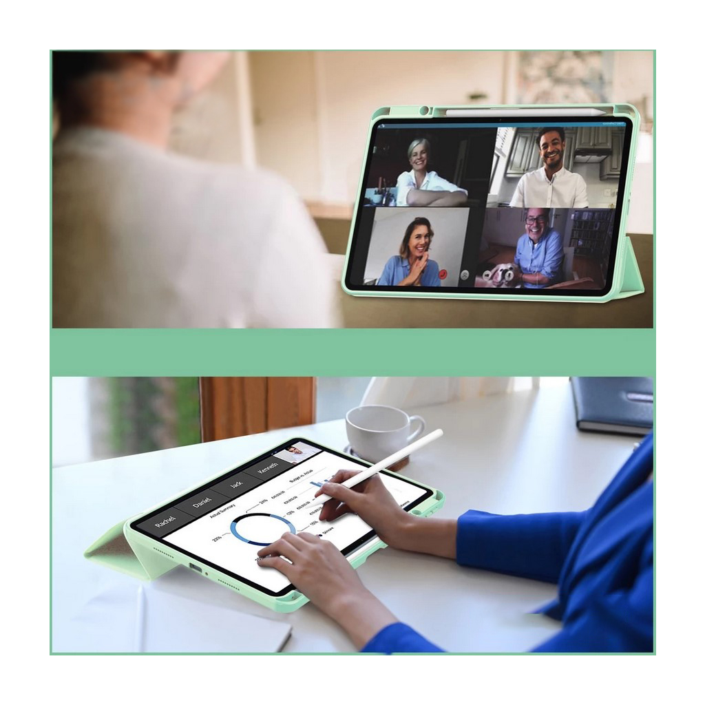 Чохол до планшета BeCover Soft Edge TPU Xiaomi Redmi Pad 2 11.0" Green (713659) - зображення 5