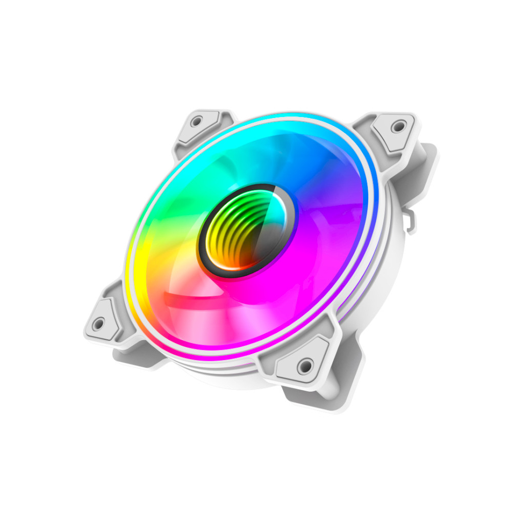 Кулер до корпусу Gamemax Dual Ring Infinity WH - изображение 4