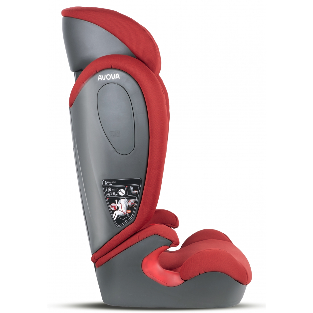 Автокрісло Avova Star i-Size 15-36 кг Maple Red (4260621462038) - зображення 4