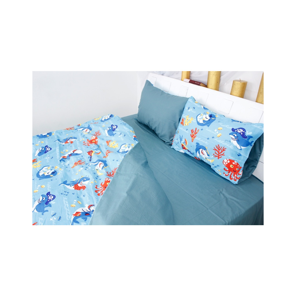 Постільна білизна MirSon Сатин 22-1314 Cerulean King Size (2200005113059) - зображення 4