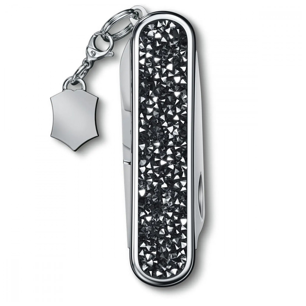 Ніж Victorinox Classic SD Brilliant Crystal + брелок-лого (0.6221.35) - зображення 4