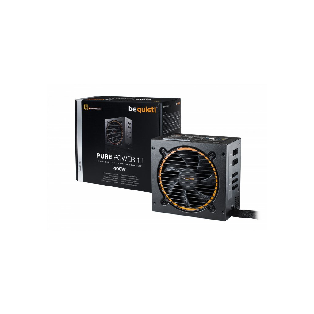 Блок живлення Be quiet! 400W Pure Power 11 CM (BN296) - изображение 4