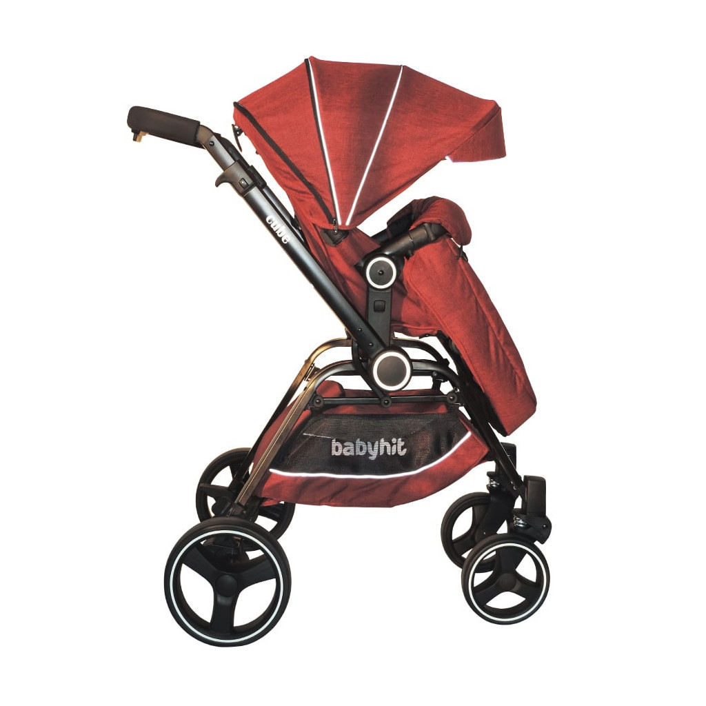 Коляска BabyHit 2 в1 Cube Red (14061) - зображення 4