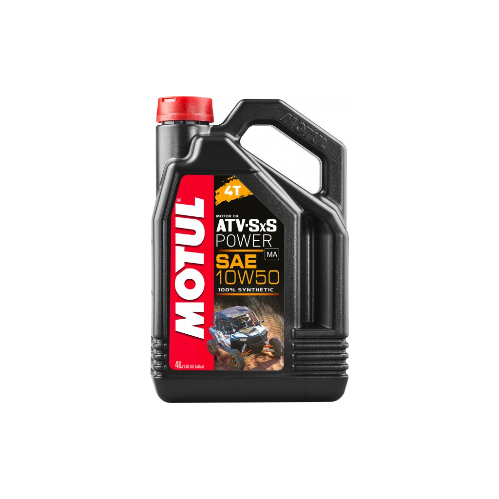 Моторна олива MOTUL ATV-SxS Power 4T SAE 10W50 4л (853641) - изображение 1
