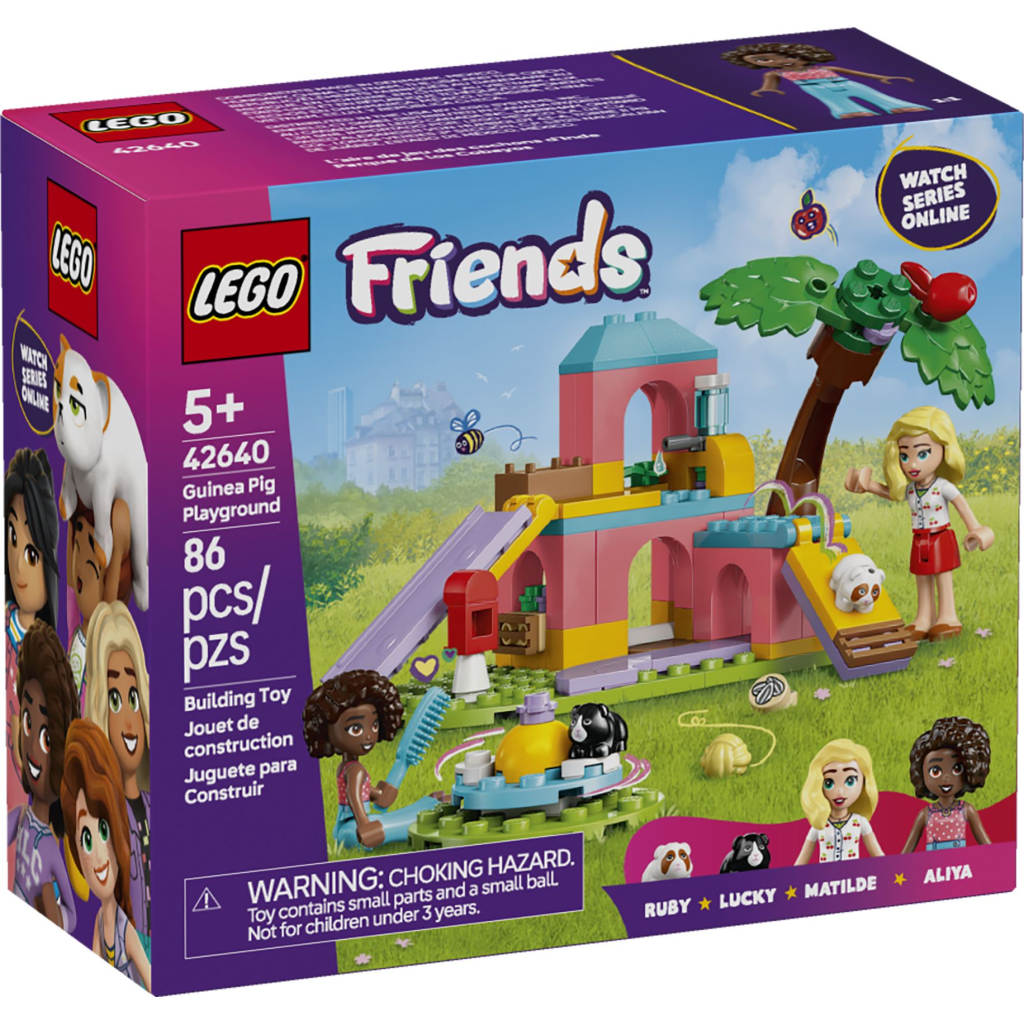 Конструктор LEGO Friends Ігровий майданчик для морських свинок (42640) - зображення 1