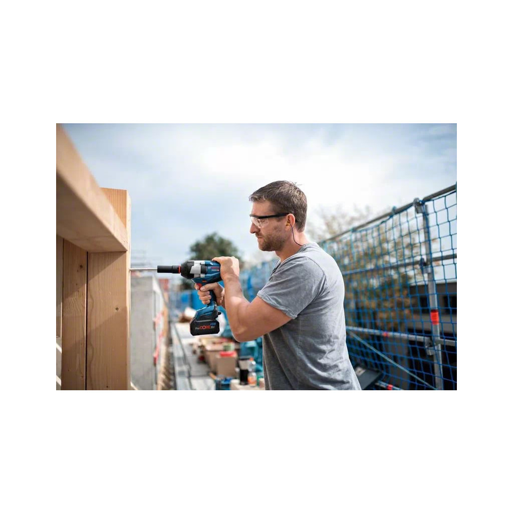 Гайковерт Bosch ударний GDS 18V-1050 H, 18В, 2x5.0 GAL1880 L-Box (0.601.9J8.522) - изображение 10