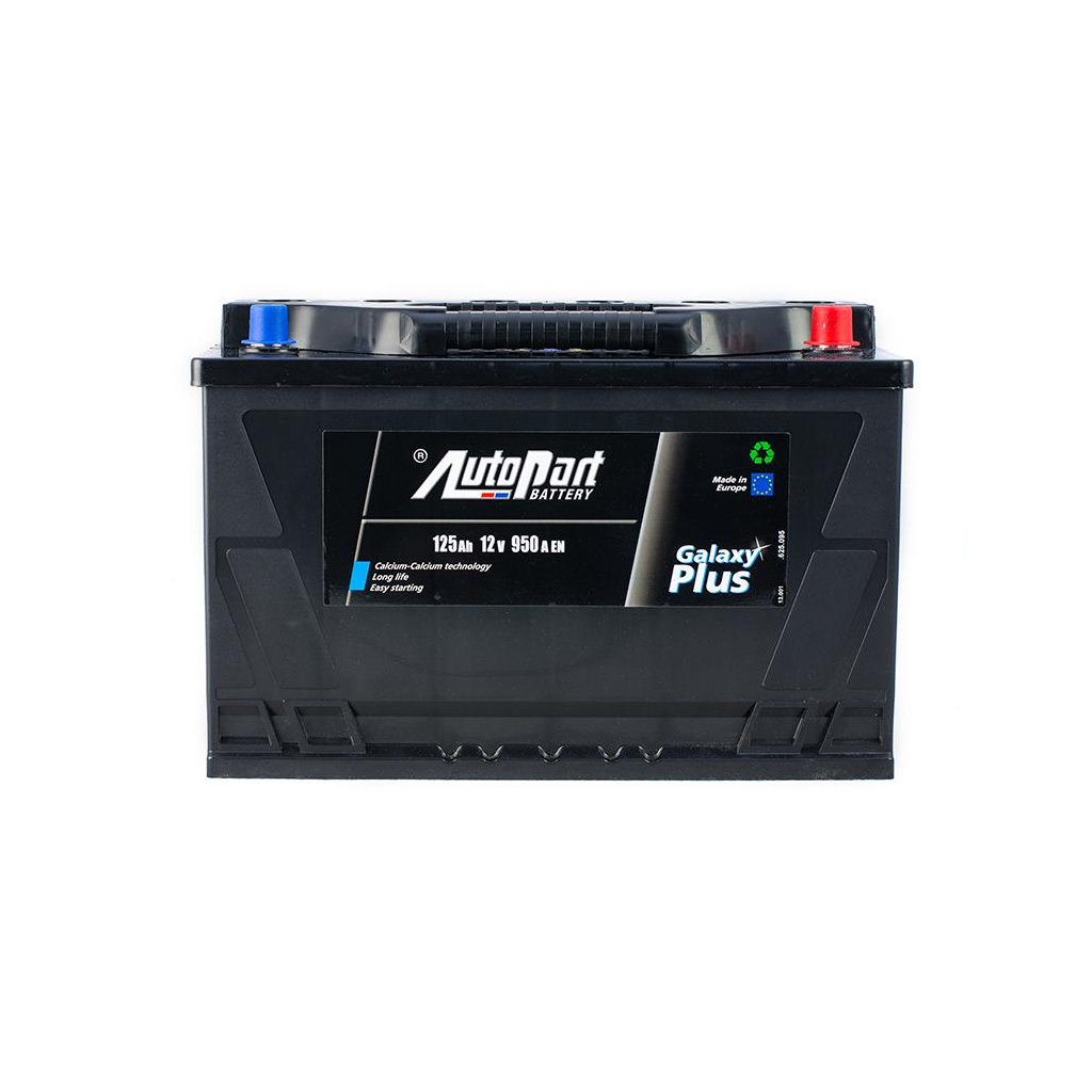 Акумулятор автомобільний AutoPart 125 Ah/12V Euro Plus (ARL125-P00) - зображення 1