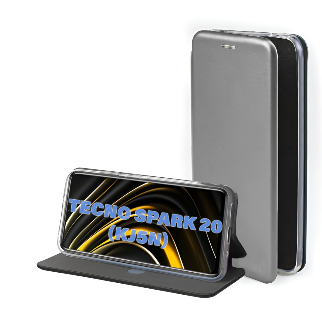 Чохол до мобільного телефона BeCover Exclusive Tecno Spark 20 (KJ5n) Gray (711243) - зображення 1