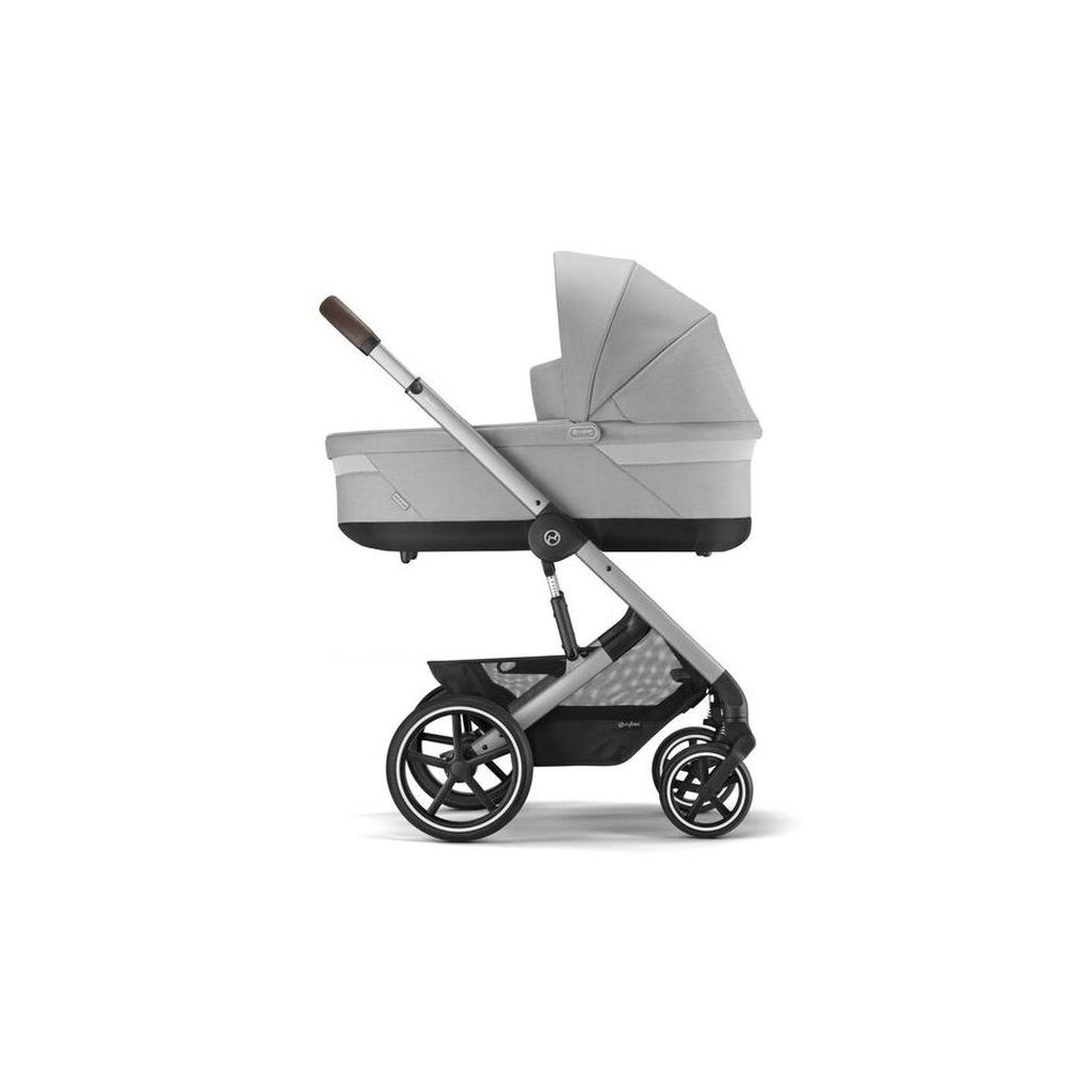 Коляска Cybex Balios S Lux SLV Lava Grey (з бампером) (522002549) - зображення 6