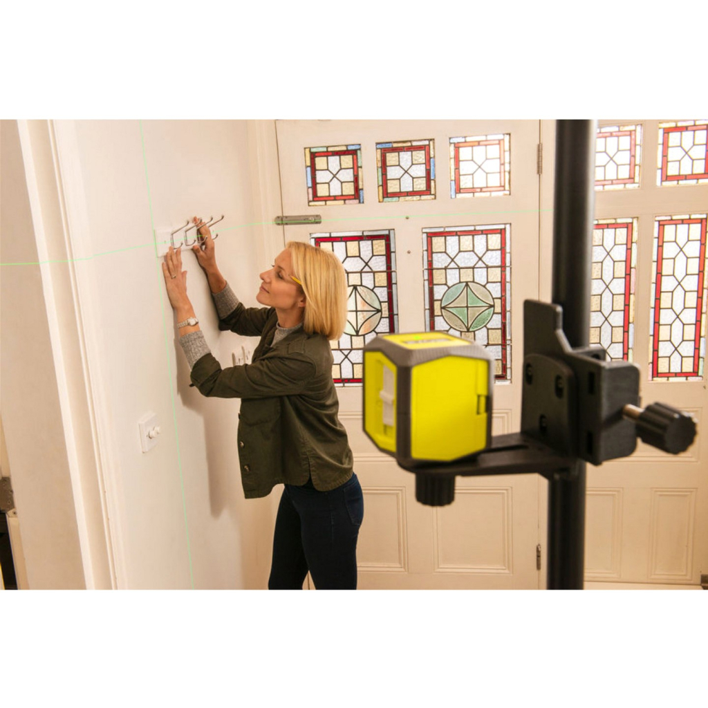 Лазерний нівелір Ryobi RBCLLG1 до 15м, перехресний, зелений промінь (5133004864) - зображення 5
