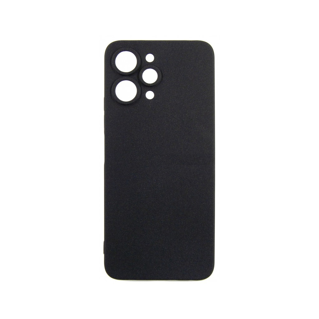 Чохол до мобільного телефона Dengos Carbon Xiaomi Redmi 12 (black) (DG-TPU-CRBN-183) - зображення 1