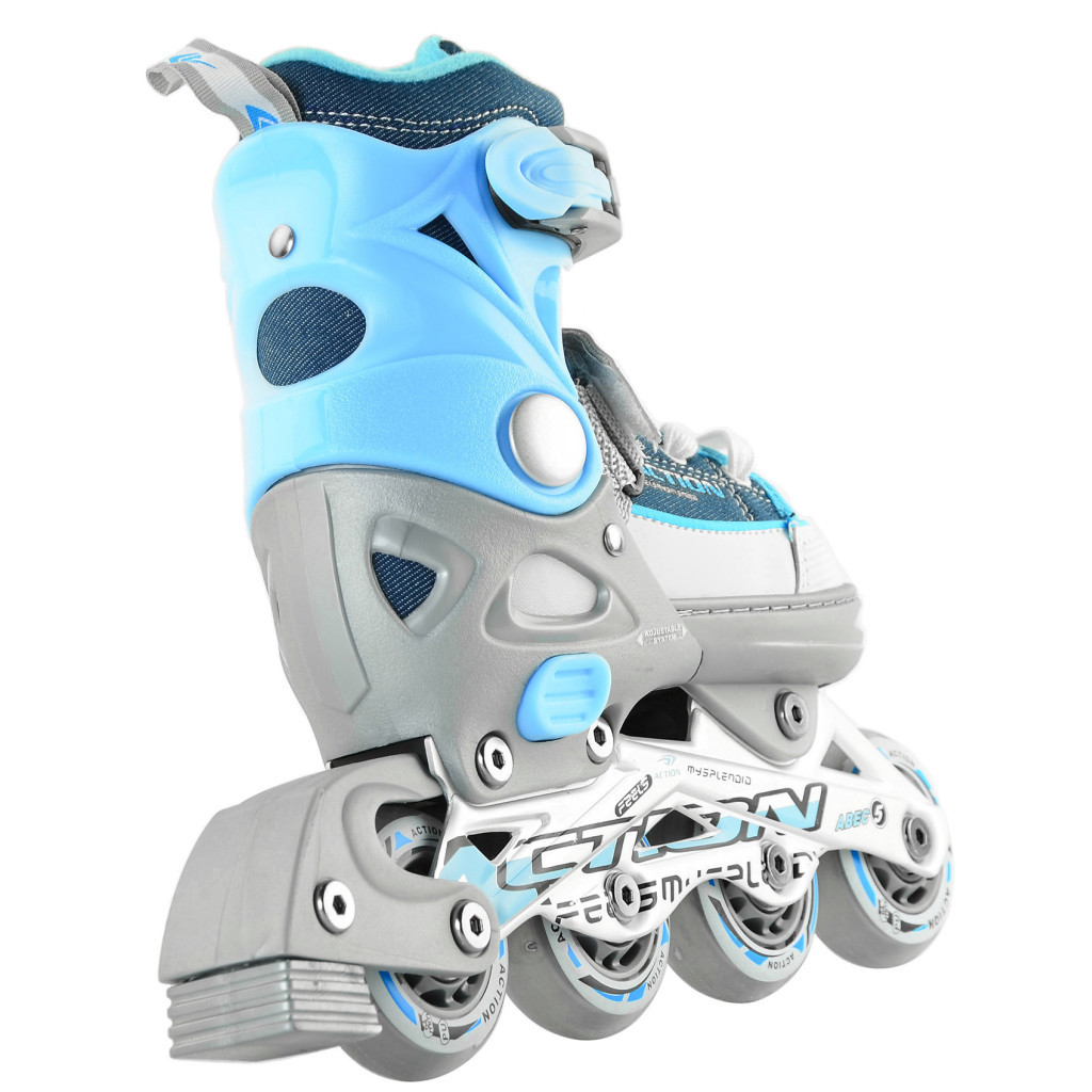 Роликові ковзани Action Kire Блакитні 29-32 (PW-126B-13-2BLUE/29-32) - зображення 8