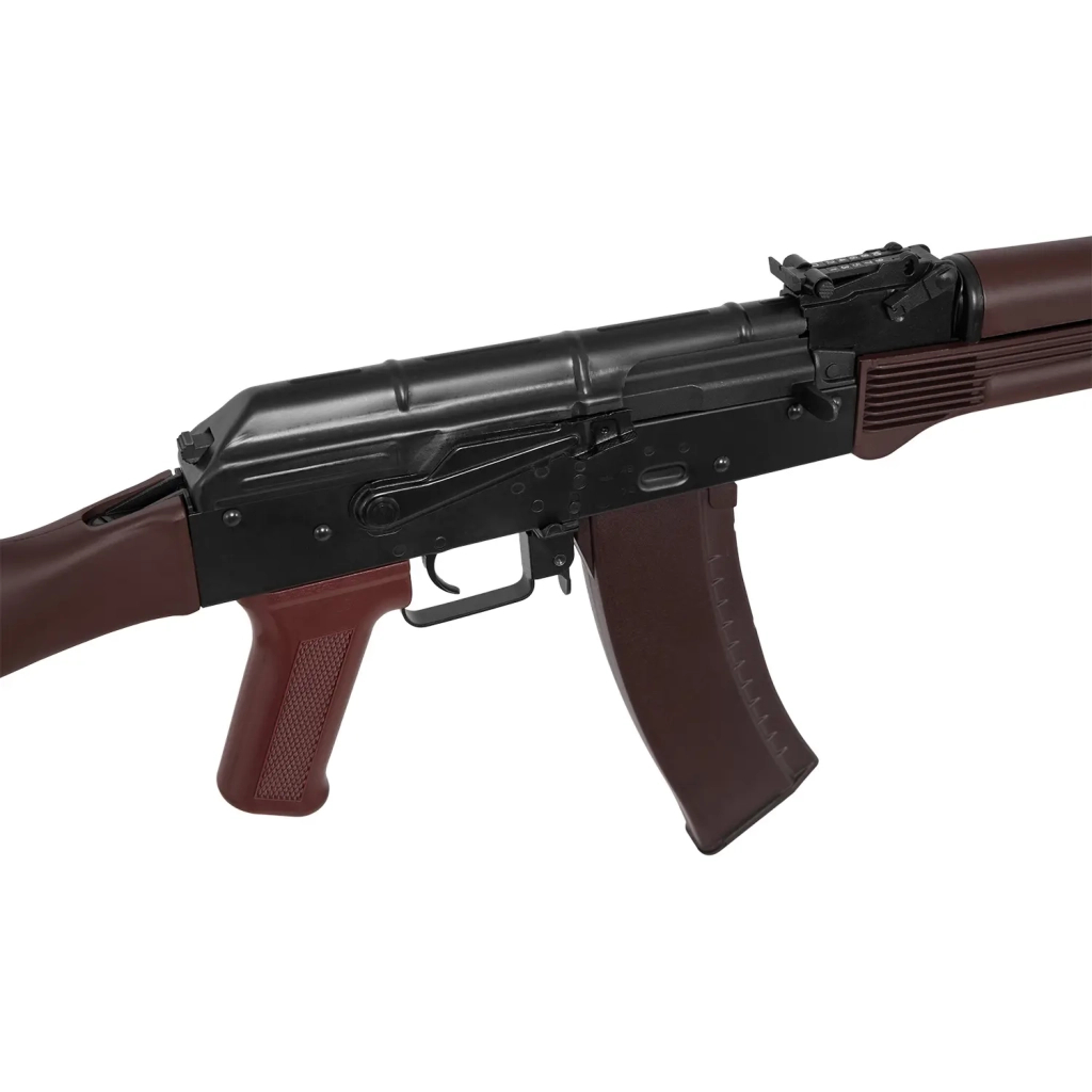 Гвинтівка страйкбольна LCT АК-74М Polymer Plum AEG (LCK74M-Plum-AEG) - зображення 6