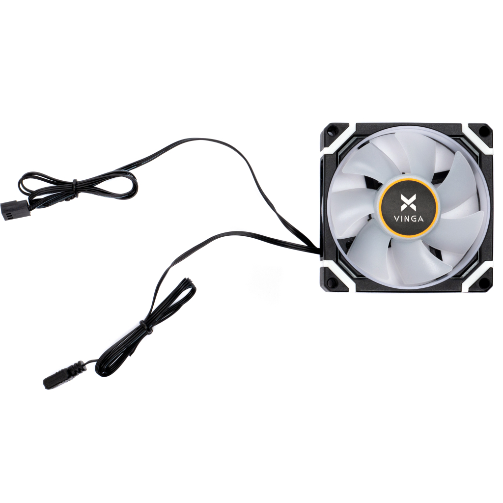 Кулер до корпусу Vinga RGB fan-08 - зображення 2
