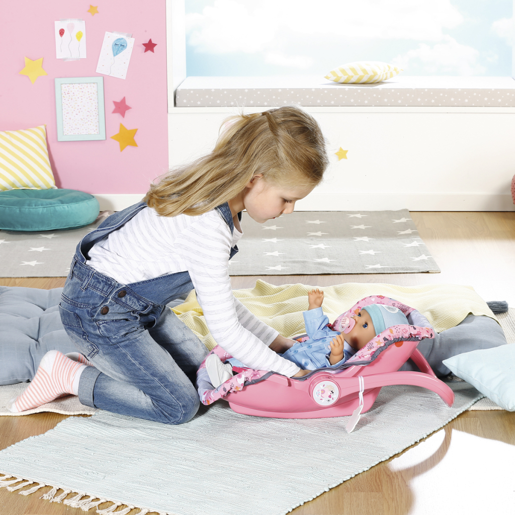 Аксесуар до ляльки Zapf Крісло-люлька для ляльки Baby Born 2 в 1 - Подорожуємо разом (832424) - зображення 8