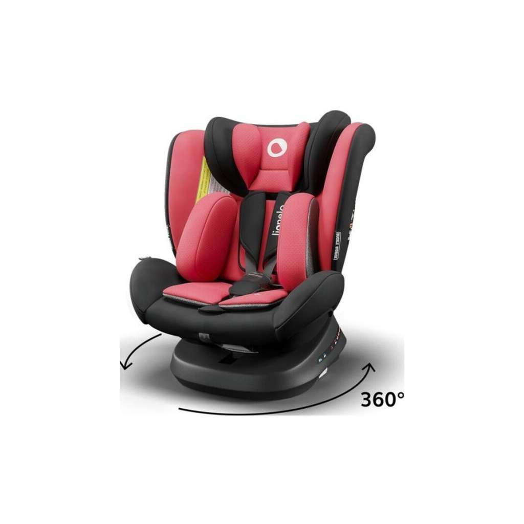 Автокрісло Lionelo Bastiaan One (0-36 кг) red chili (чорна база) (LO.A.BO06) - зображення 6