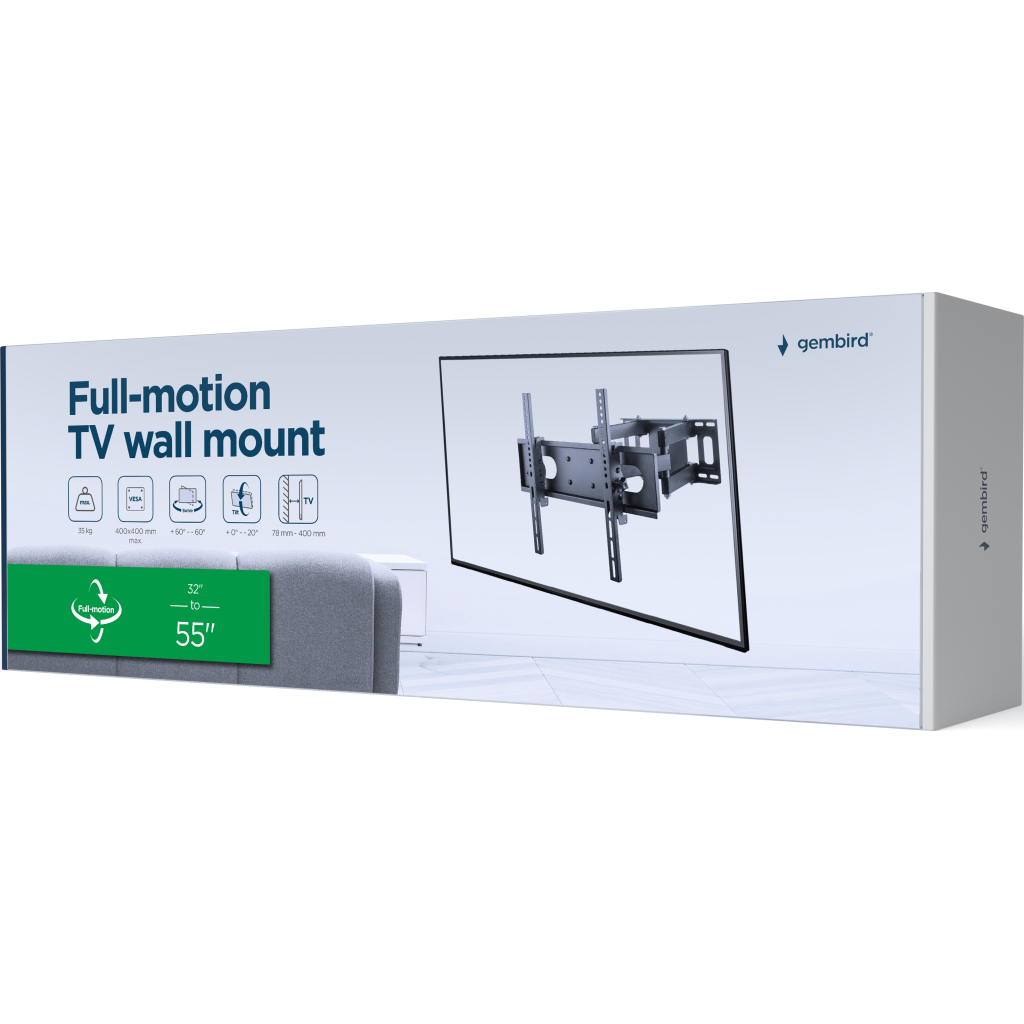 Кронштейн Gembird WM-55ST-04 - зображення 12