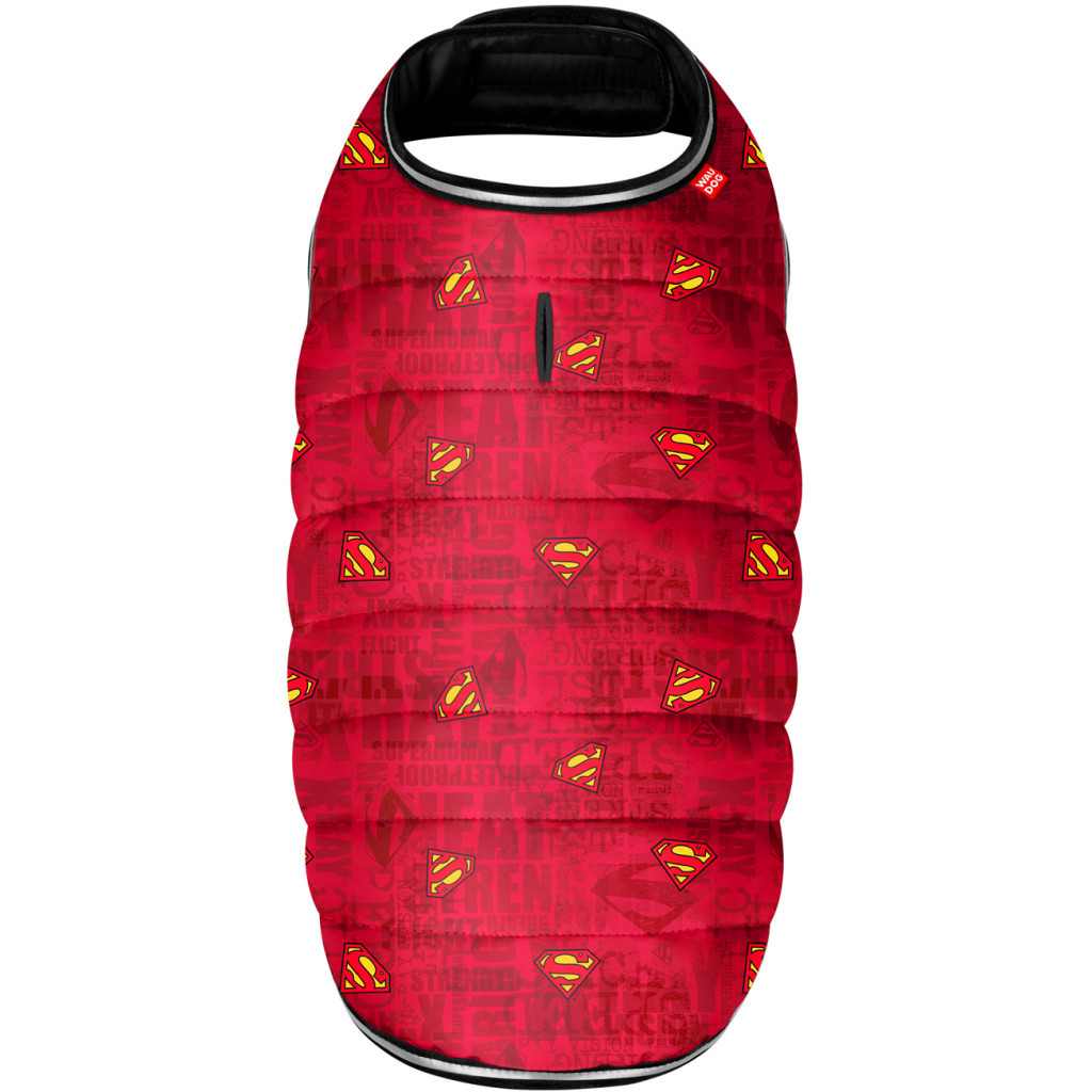Курточка для тварин WAUDOG Clothes "Супермен червоний" M (504-4007) - зображення 2