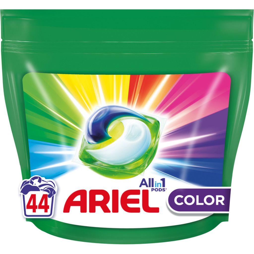 Капсули для прання Ariel Pods Все-в-1 Color 44 шт. (8001090337054) - зображення 1