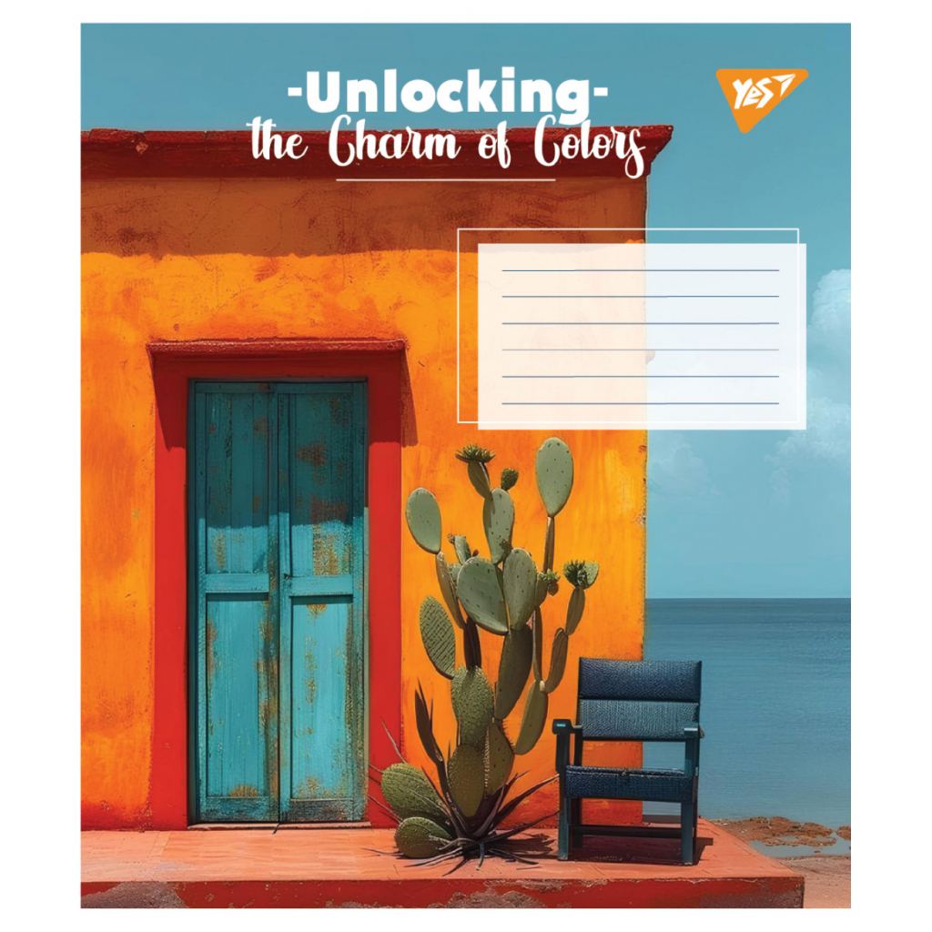 Зошит Yes Charm of Colors А5 96 аркушів лінія (767980) - зображення 6