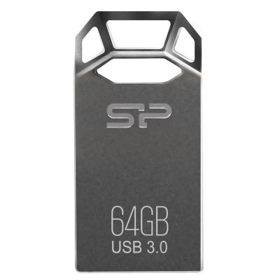 USB флеш накопичувач Silicon Power 64GB Jewel J50 Metallic Grey USB 3.0 (SP064GBUF3J50V1T) - зображення 1