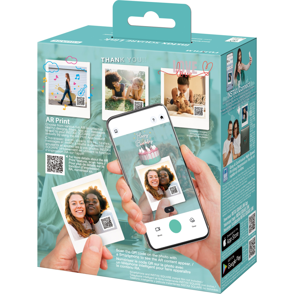 Сублімаційний принтер Fujifilm INSTAX SQ Link Green (16785482) - зображення 8