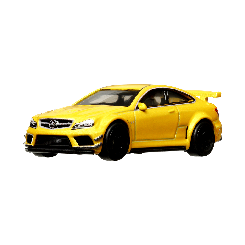 Машина Hot Wheels Колекційна модель 12 Mercedes-Benz C63 AMG Coupe Black Series серії Преміальні автівки (GJT68/HKF23) - зображення 1