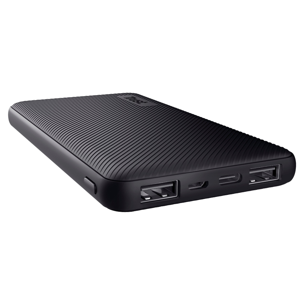 Батарея універсальна Trust 10000mAh Primo ECO, 2хUSB-A/USB-C, 15W, black (24678_TRUST) - зображення 1