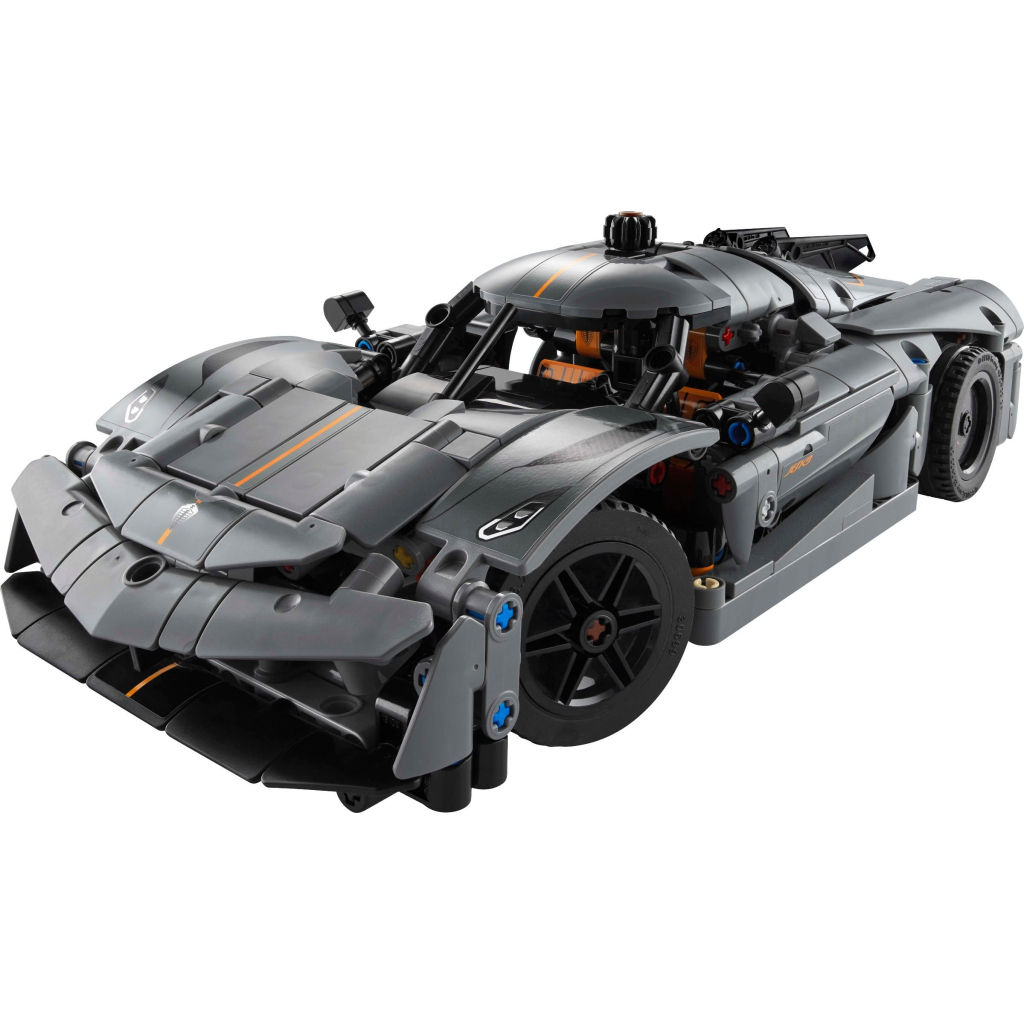 Конструктор LEGO Technic Koenigsegg Jesko Absolut — сірий гіперкар (42173) - зображення 2