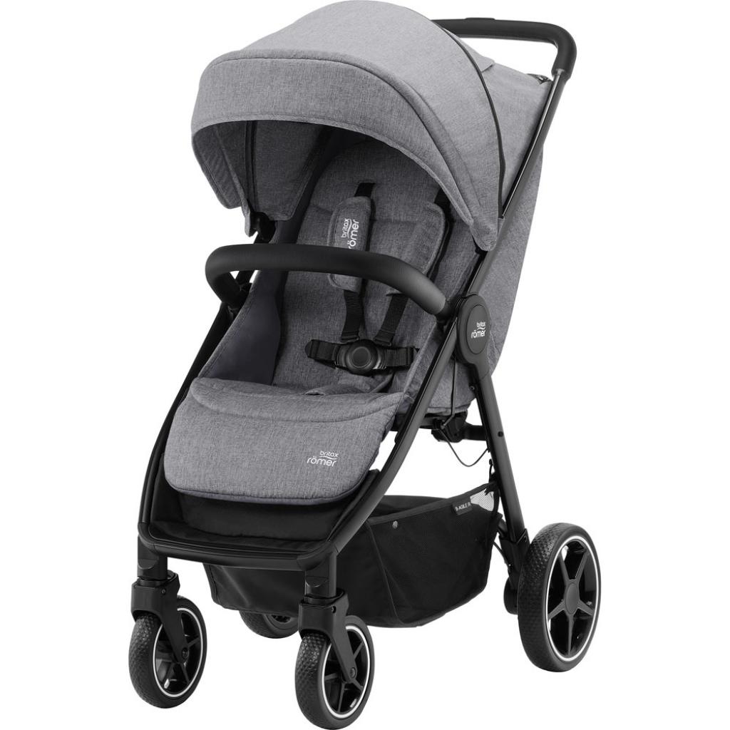 Коляска Britax-Romer B-AGILE R Elephant Grey/Black (2000032872) - зображення 1