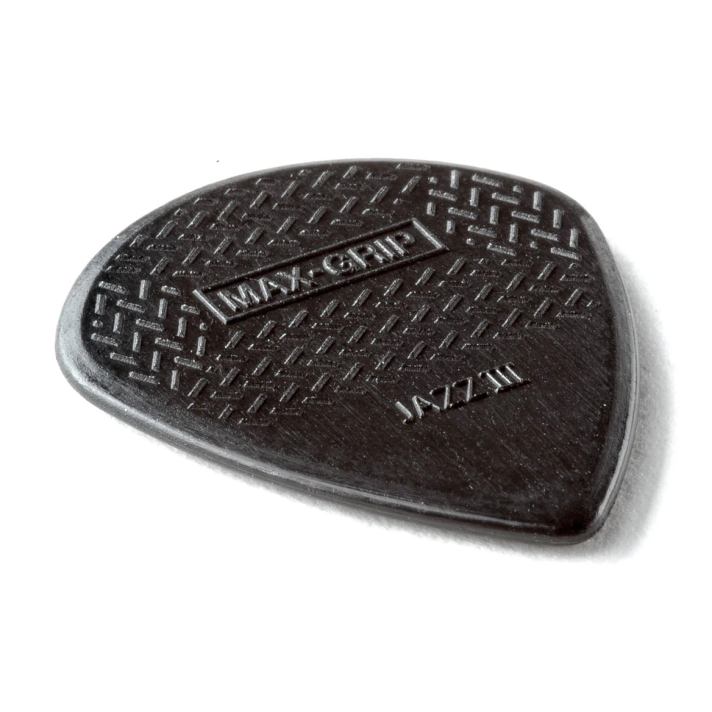 Медіатор Jim Dunlop Max-Grip Jazz III Stiffo Pick 6 шт. (471P3S) - зображення 2