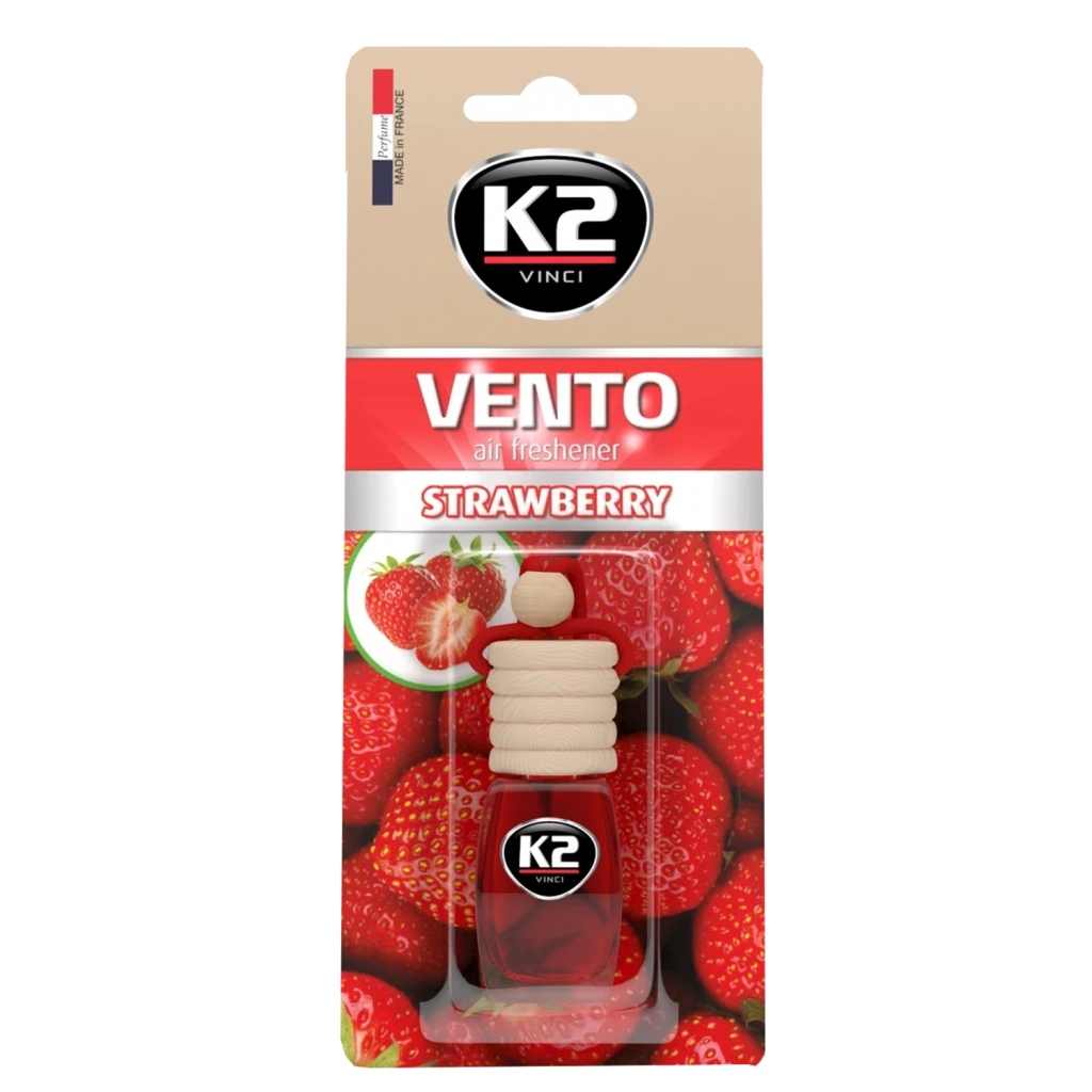Ароматизатор для автомобіля K2 Vento "Полуниця" 8 мл (V450) - изображение 2