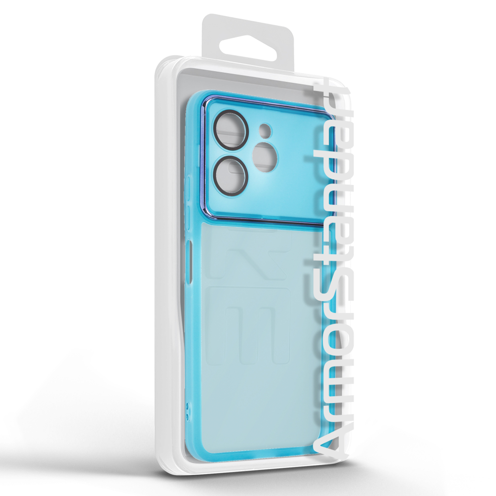 Чохол до мобільного телефона Armorstandart Shade Tecno Spark 40 4G Blue (ARM87901) - зображення 3