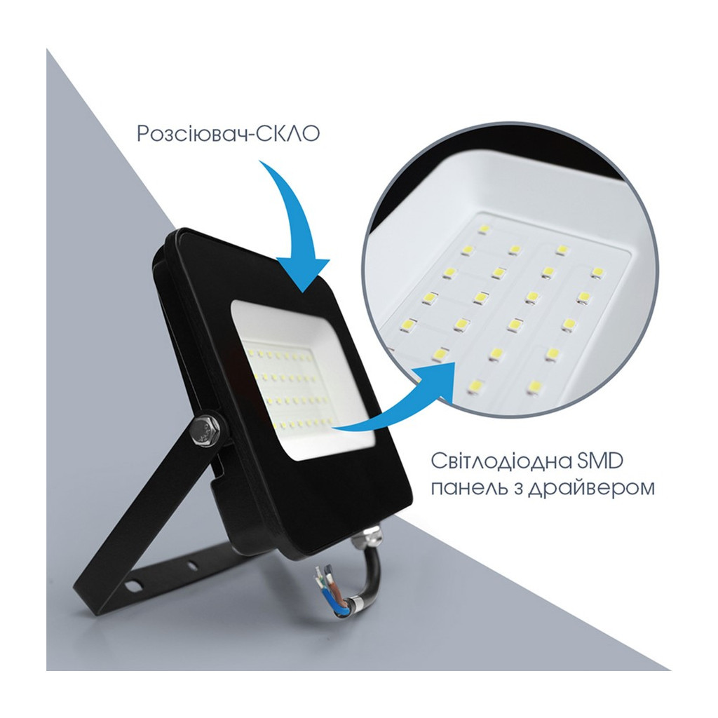 Прожектор ELM Matrix M- 70- 41 6500 (26-0042) - зображення 3