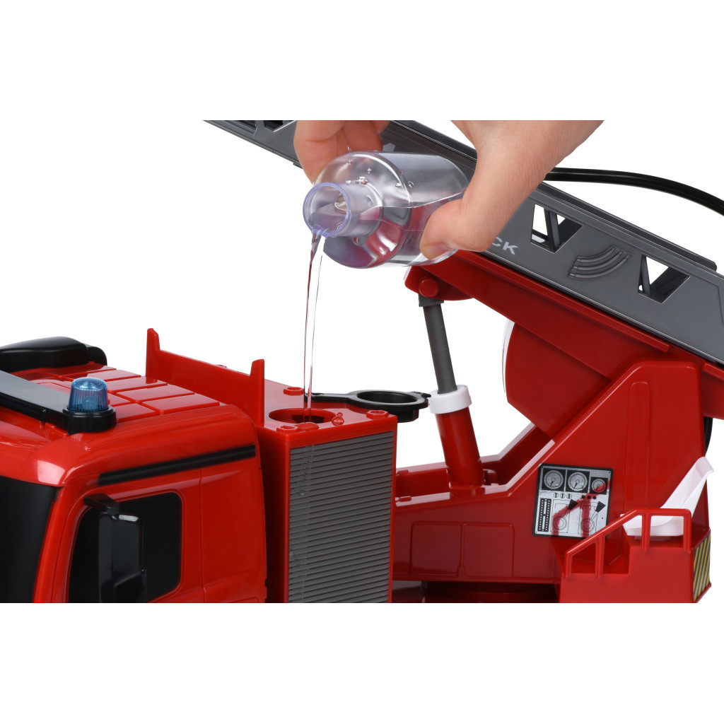 Радіокерована іграшка Same Toy Пожежна машина Mercedes-Benz з драбиною 1:20 (E527-003) - зображення 4