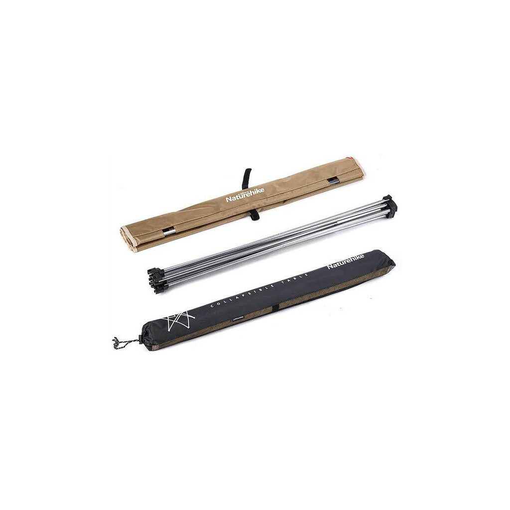 Туристичний стіл Naturehike NH20JJ020 L Aluminium Beige (6927595763438) - зображення 4