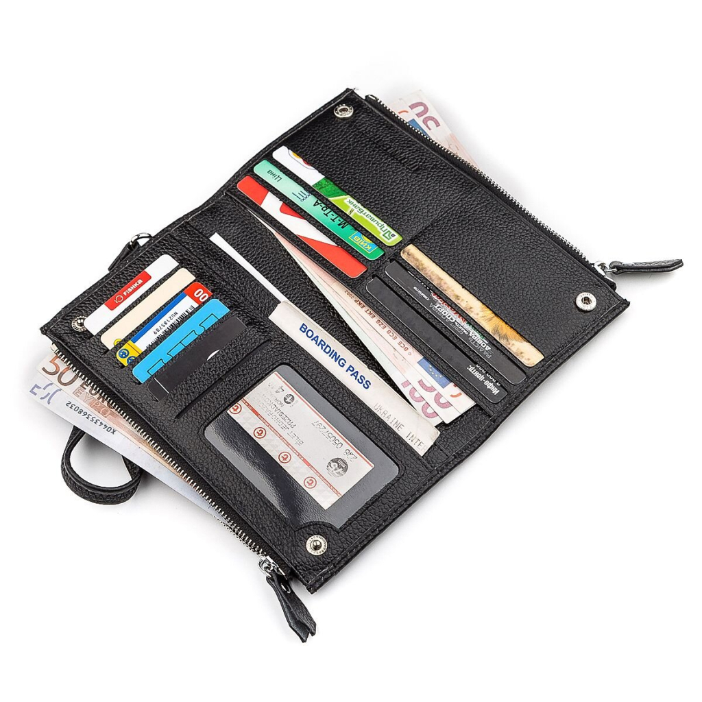 Гаманець ST Leather Чорний (18383) - зображення 5