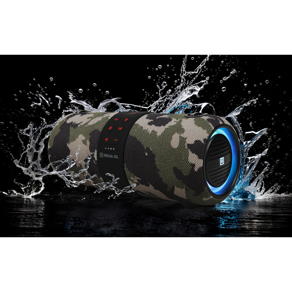 Акустична система REAL-EL X-733 Сamo (4743304106011) - зображення 11