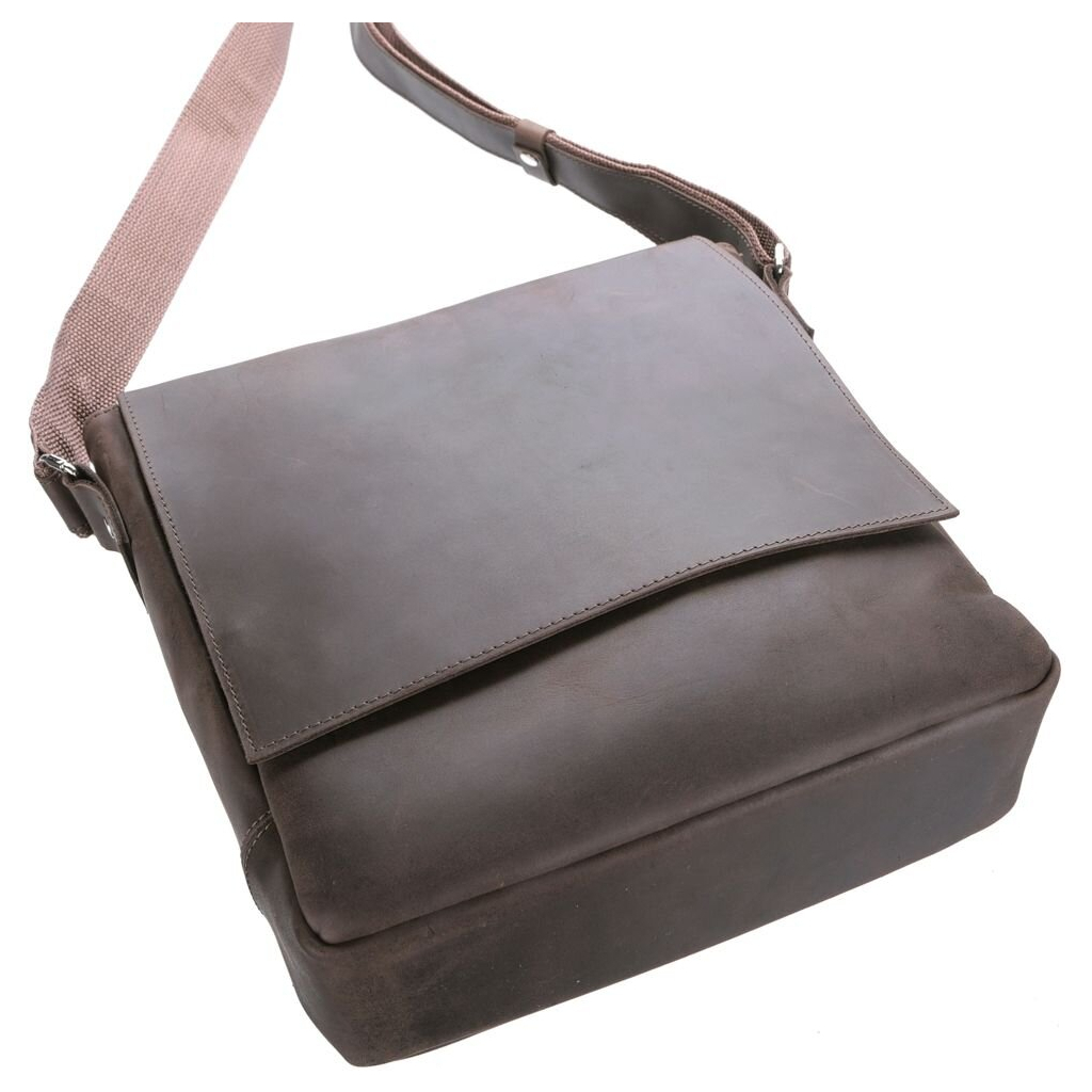 Сумка Shvigel Месенджер Коричнева (00886) - зображення 9