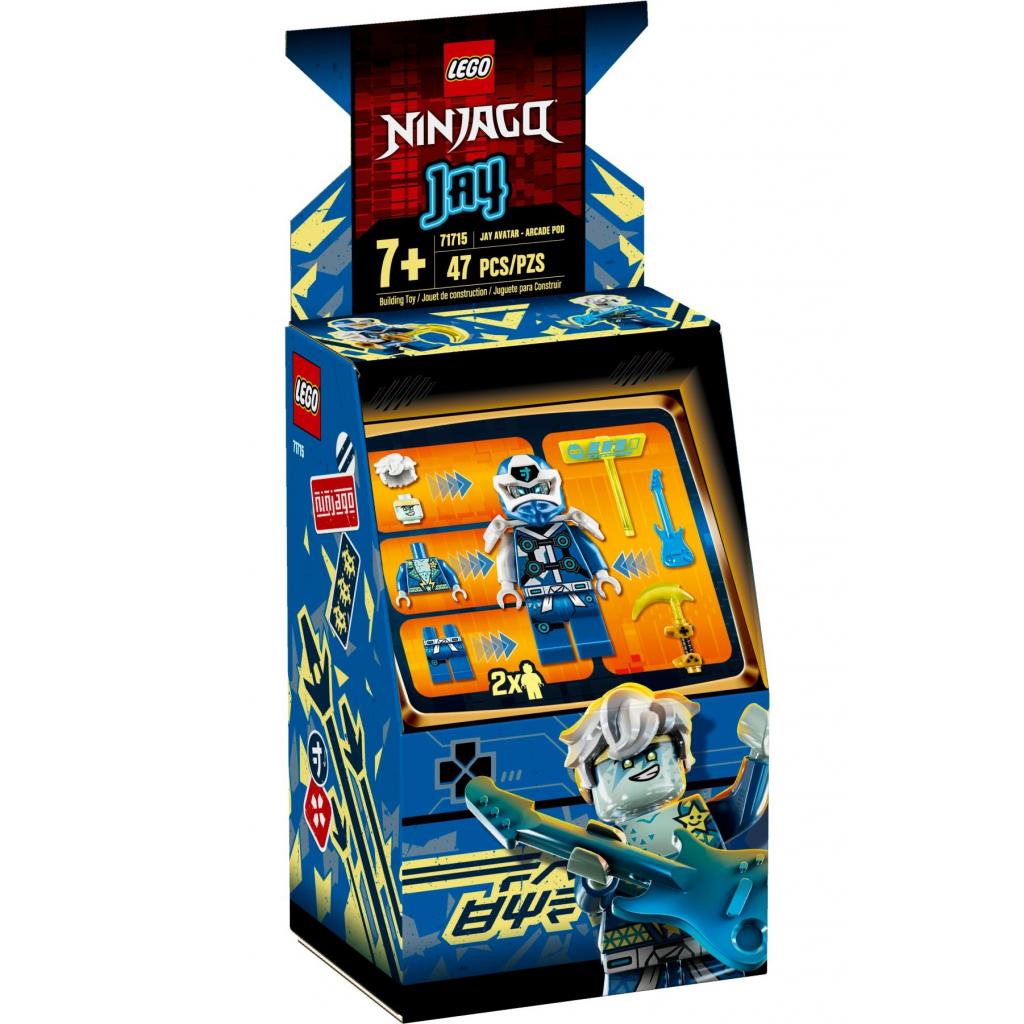 Конструктор LEGO Ninjago Аватар Джея - ігровий автомат 47 деталей (71715) - зображення 1