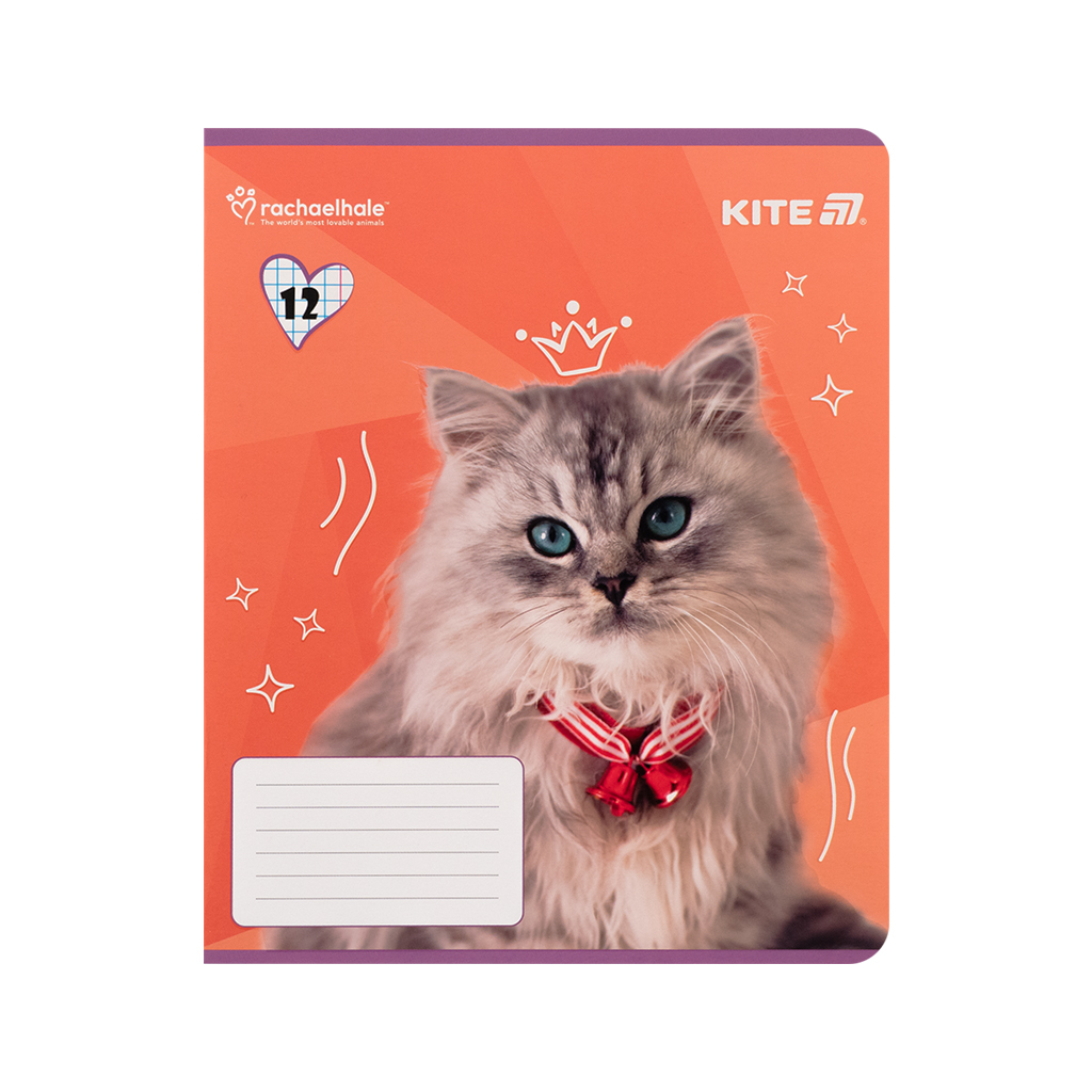 Зошит Kite Rachael Hale, 12 аркушів, клітинка (R25-232) - зображення 12