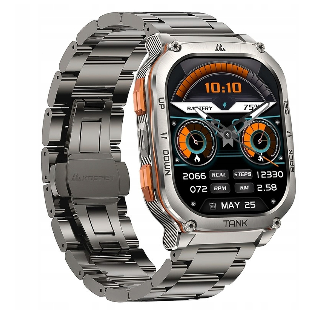 Смарт-годинник KOSPET Tank M3 ULTRA SE SILVER (6974958251071) - зображення 3